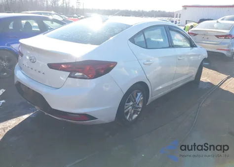 2019 Hyundai Elantra Sel z USA, uszkodzony, nr VIN 5NPD84LF0KH478894